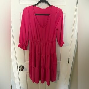 Reborn J Vibrant Pink Dress